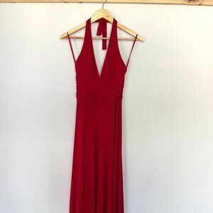 Vintage Red BCBGMaxAzria Jersey Dress